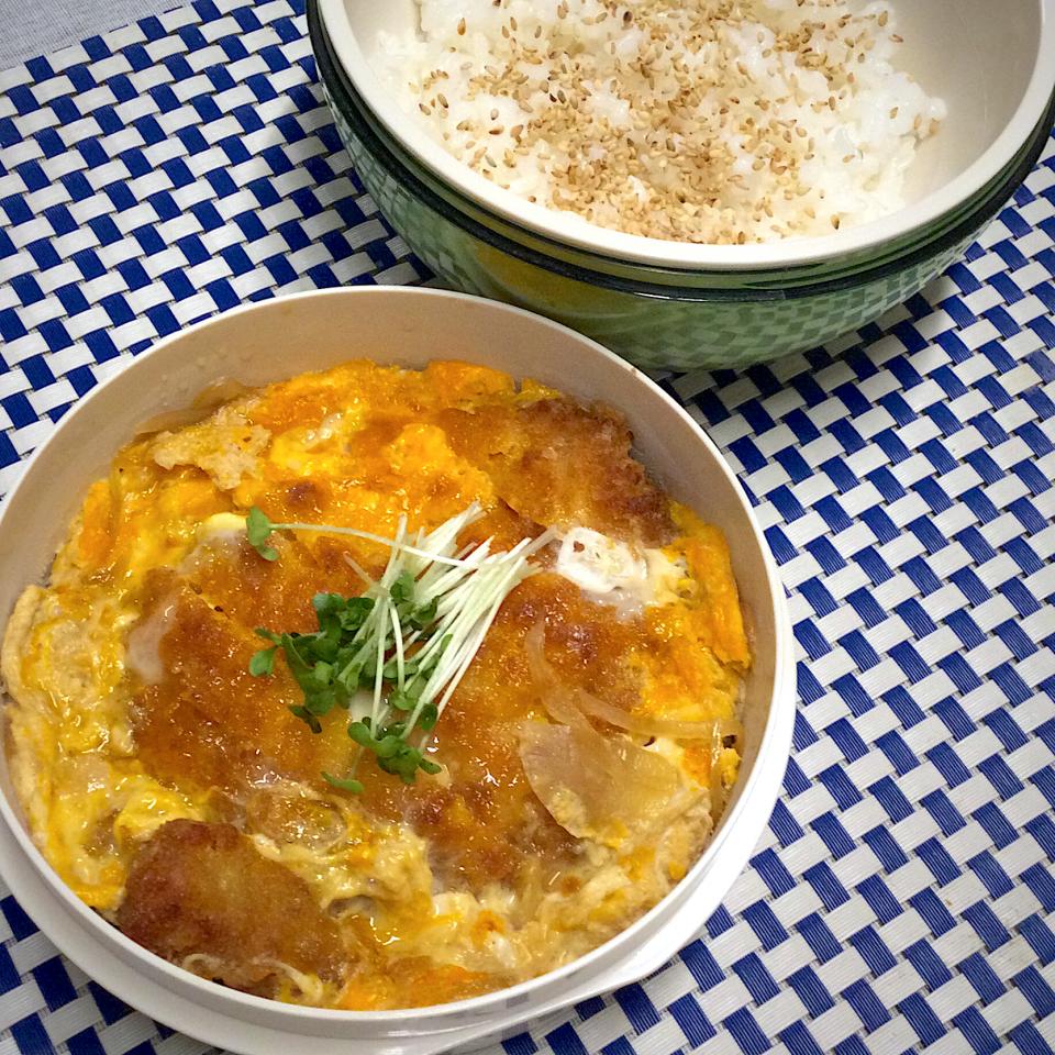 長女のJK弁当〜　カツ丼